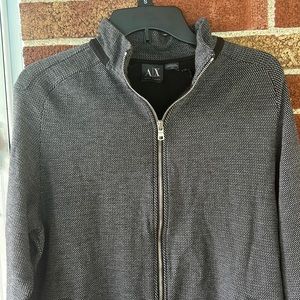 A/X Armani Exchange knit jacket